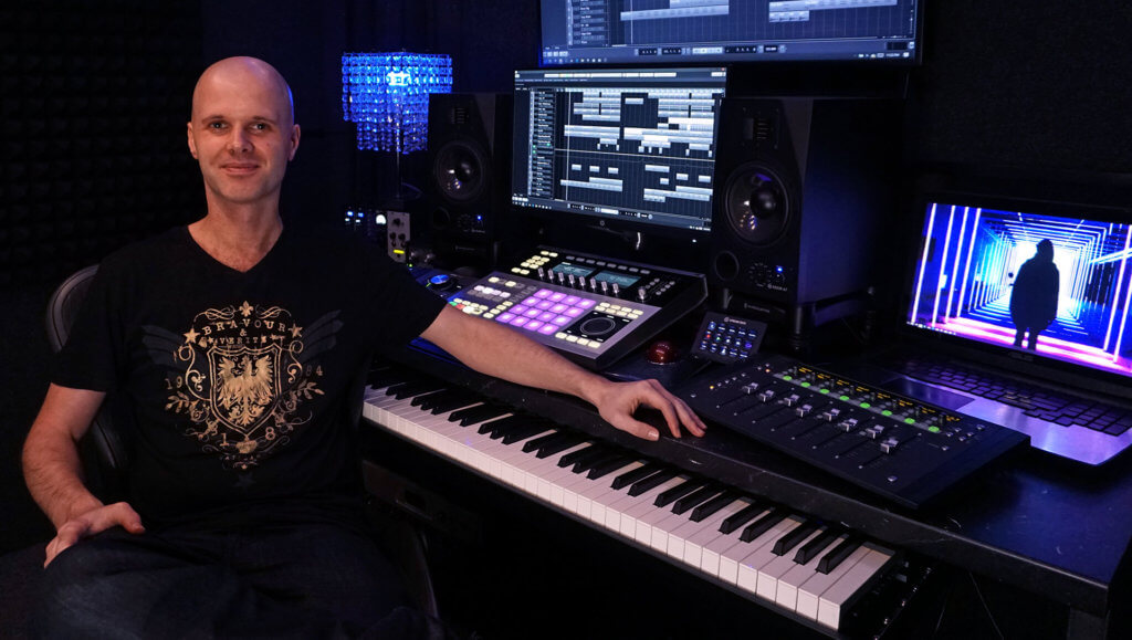 Music Producer Tom Watson at Current Sound Recording Studio
