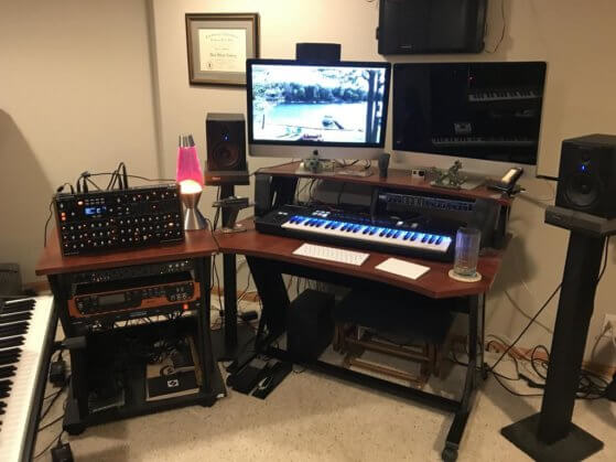 Home recording studio - beatmaker setup 2
